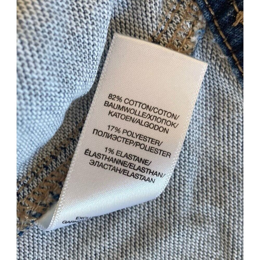 Silver Jeans Denim Jacket Size Small Women’s Blue Button Front - Picture 5 of 8